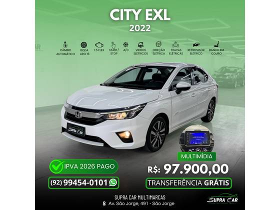 HONDA CITY 1.5 i-VTEC FLEX EXL CVT HONDA CITY 1.5 i-VTEC FLEX EXL CVT
